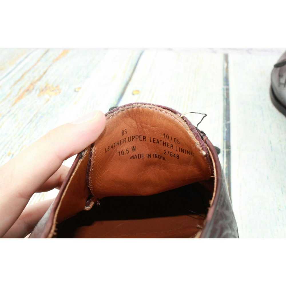 Bostonian × Leather Bostonian Marco Maroon Leathe… - image 7