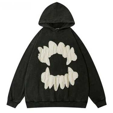 Hypebeast × Rare × Streetwear "Vampire" Black Hoo… - image 1