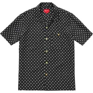 Supreme Polka Dot Collared Button Up Shirt – The Wicker Bee