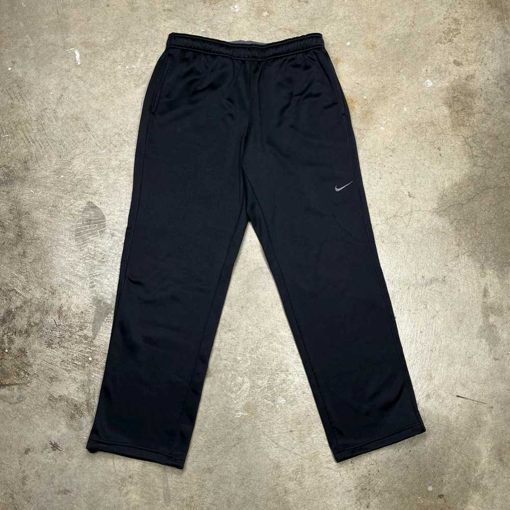 Nike × Streetwear × Vintage Nike Sweatpants Therm… - image 1