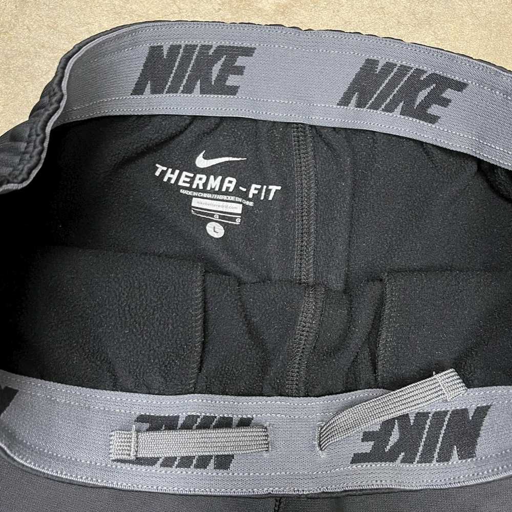 Nike × Streetwear × Vintage Nike Sweatpants Therm… - image 3