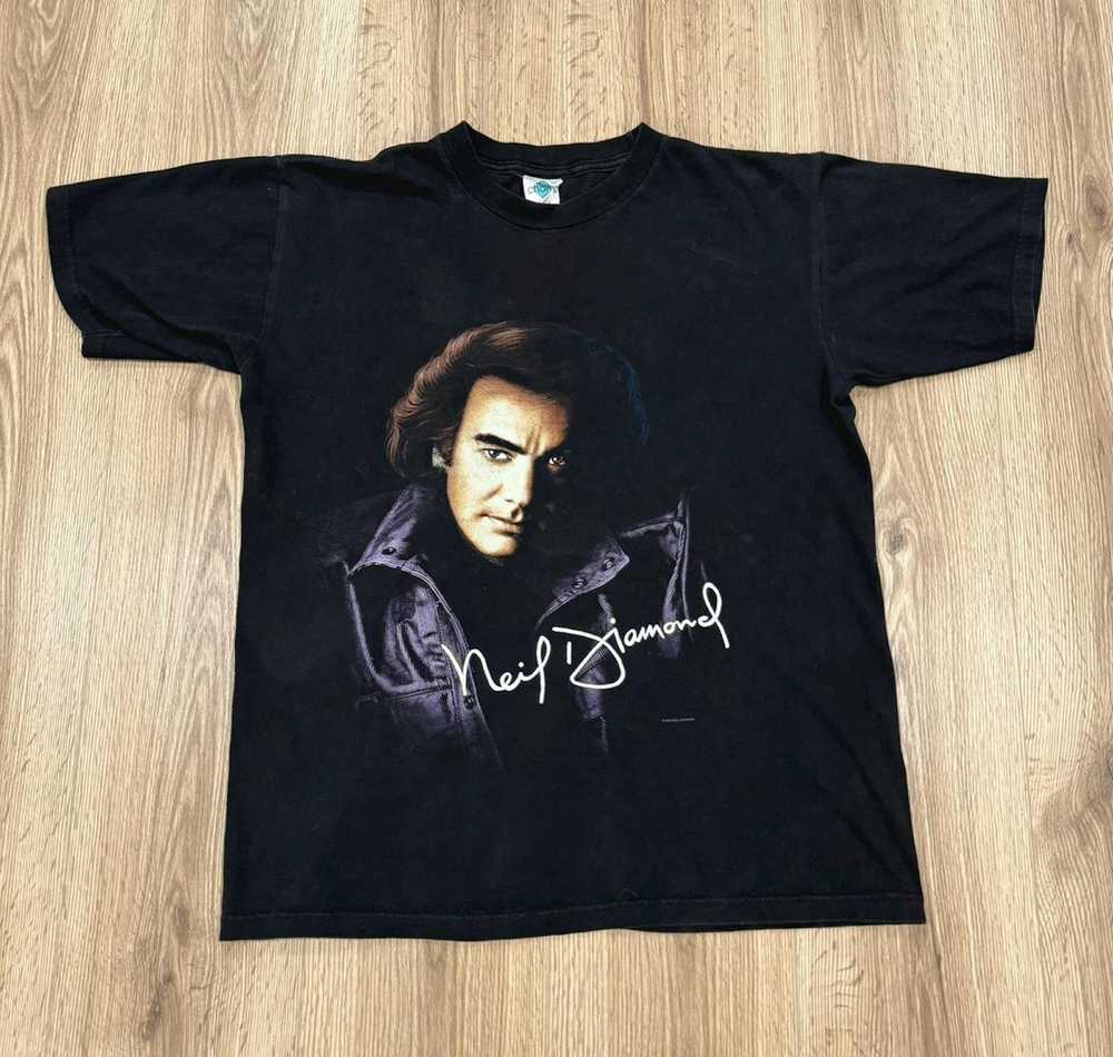 Band Tees × Vintage Vintage 1993 Neil Diamond Tou… - image 1