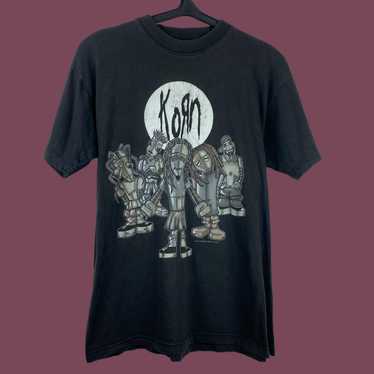 Band Tees × Rock T Shirt × Vintage Vintage Korn t… - image 1