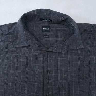 Arrow Arrow Tartan Flannel Shirt Mens Size Extra L