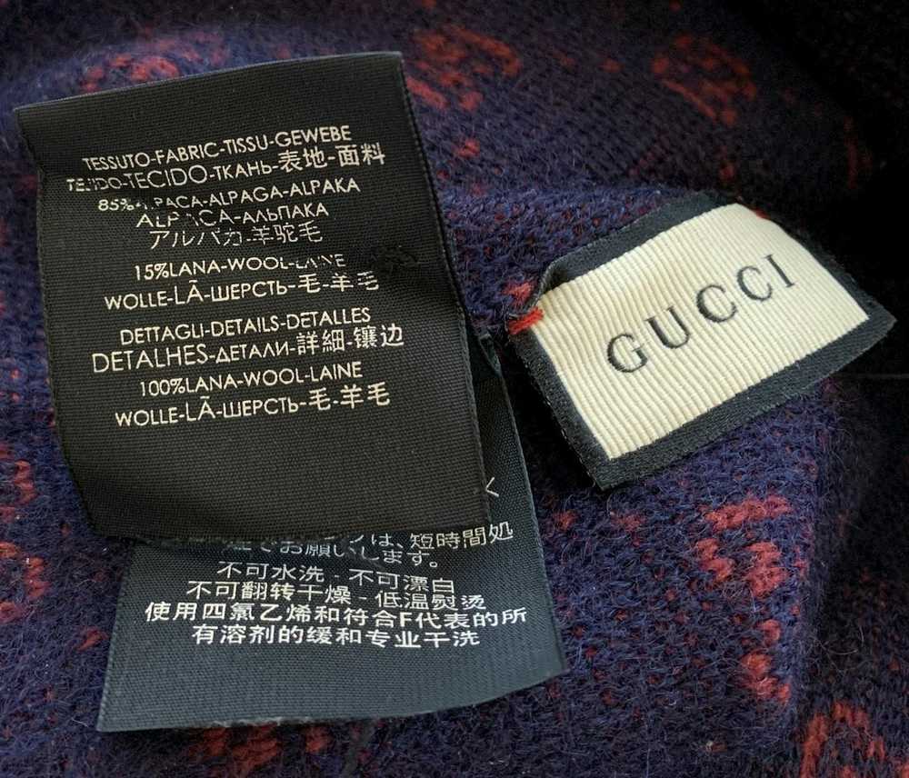 Gucci Vintage Gucci Monogram Beanie Hat - image 5