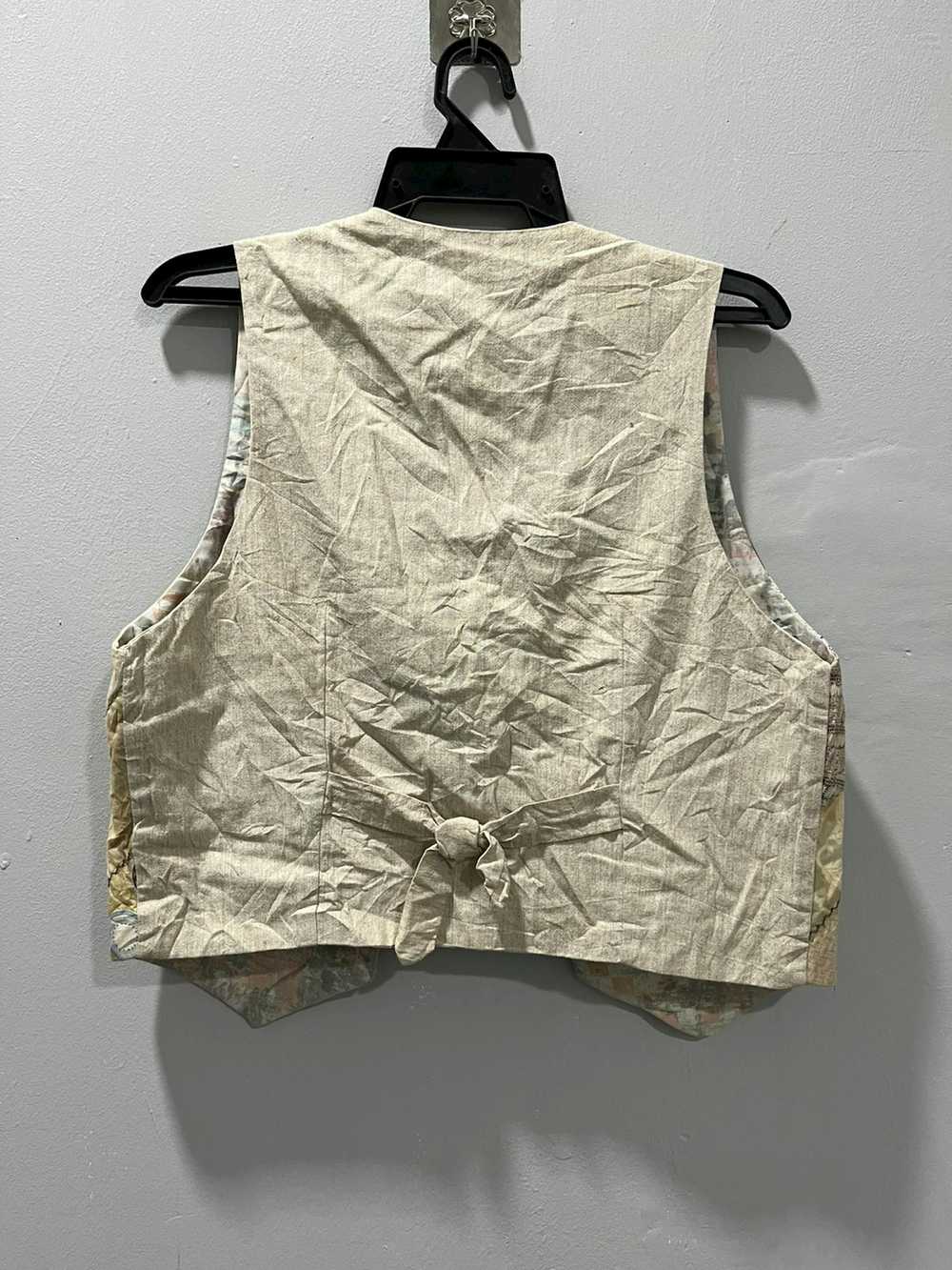 Japanese Brand × Tracey Vest Japanese Patch work … - image 5