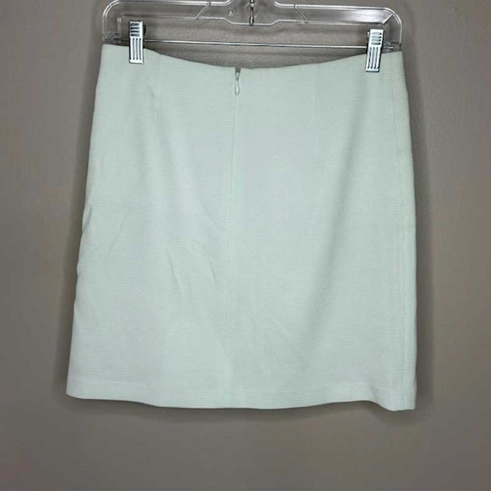 Reiss Reiss Mint Green Mini Skirt - image 3