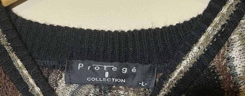Coloured Cable Knit Sweater × Vintage Vintage Jav… - image 2