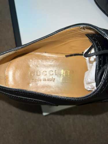 Gucci Black leather Gucci dress shoes