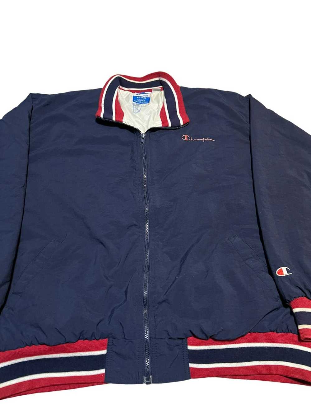 Champion × Vintage Champion Vintage Jacket XL Qui… - image 3