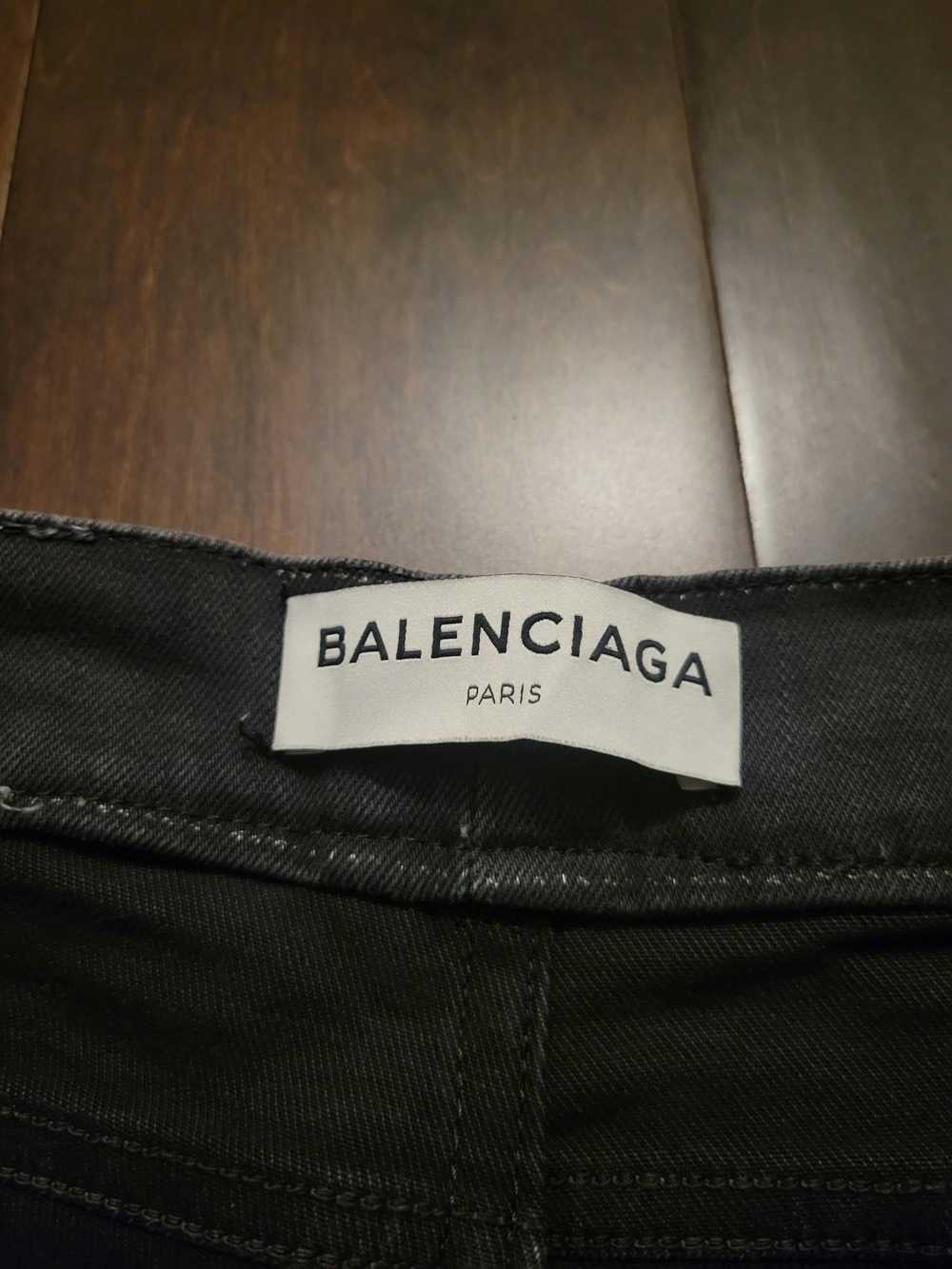 Balenciaga Balenciaga Women's Skinny Grey Denim J… - image 4