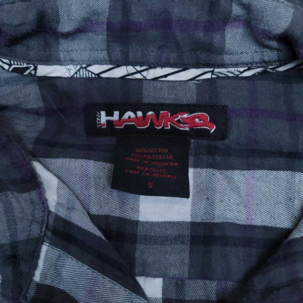 Tony Hawk Tony Hawk Tartan Flannel Button Up Shir… - image 3