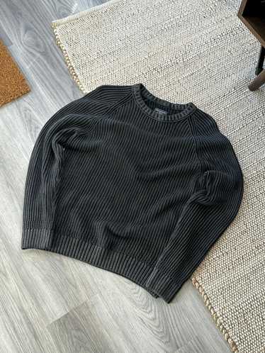 Abercrombie & Fitch Vintage Cable Knit Sunfaded Sw