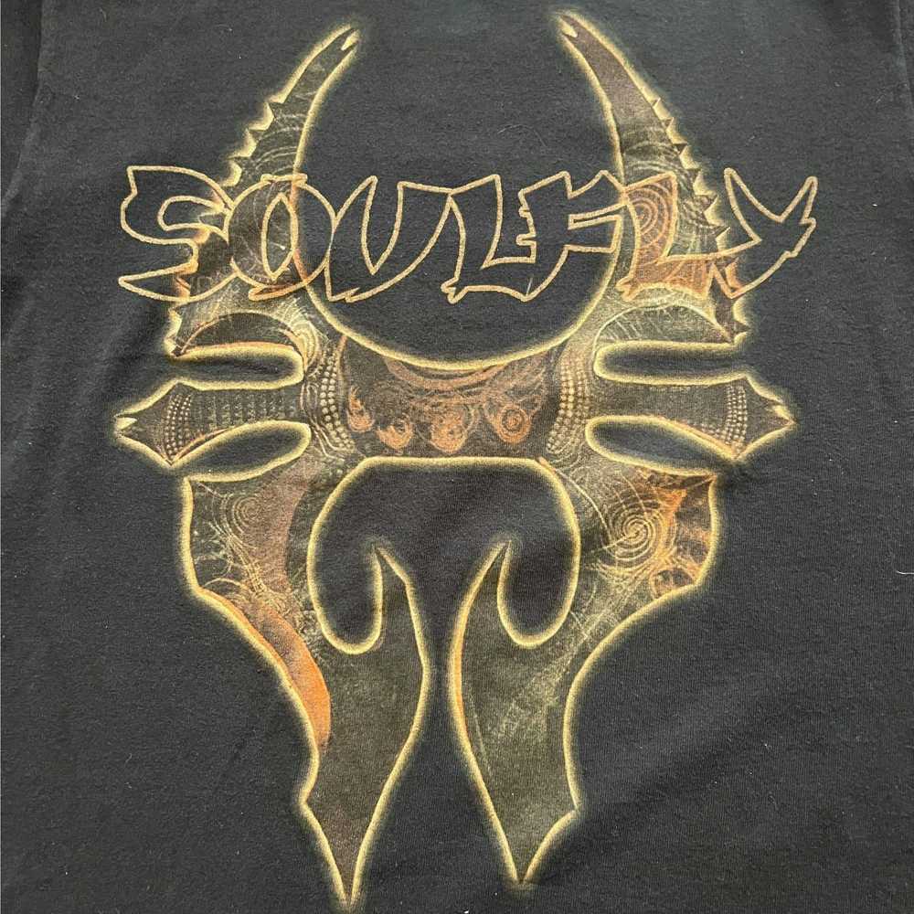 Band Tees Soulfly Band T-Shirt Size S - image 2