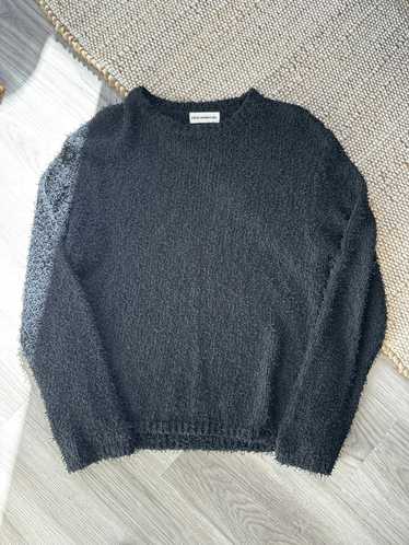 Designer × Streetwear Loose Knit Fringe Sweater