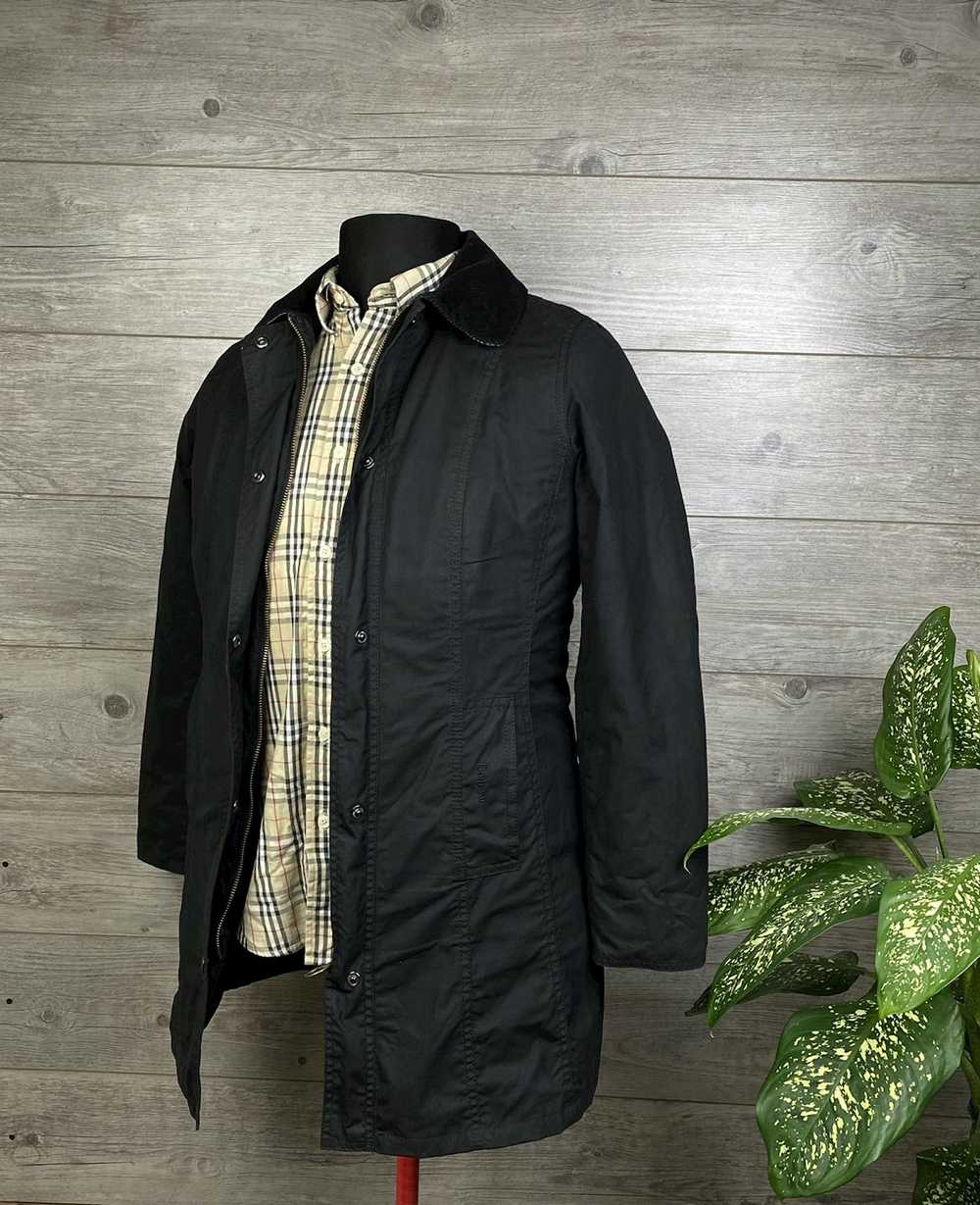 Barbour × Vintage × Waxed Barbour waxed parka wom… - image 8