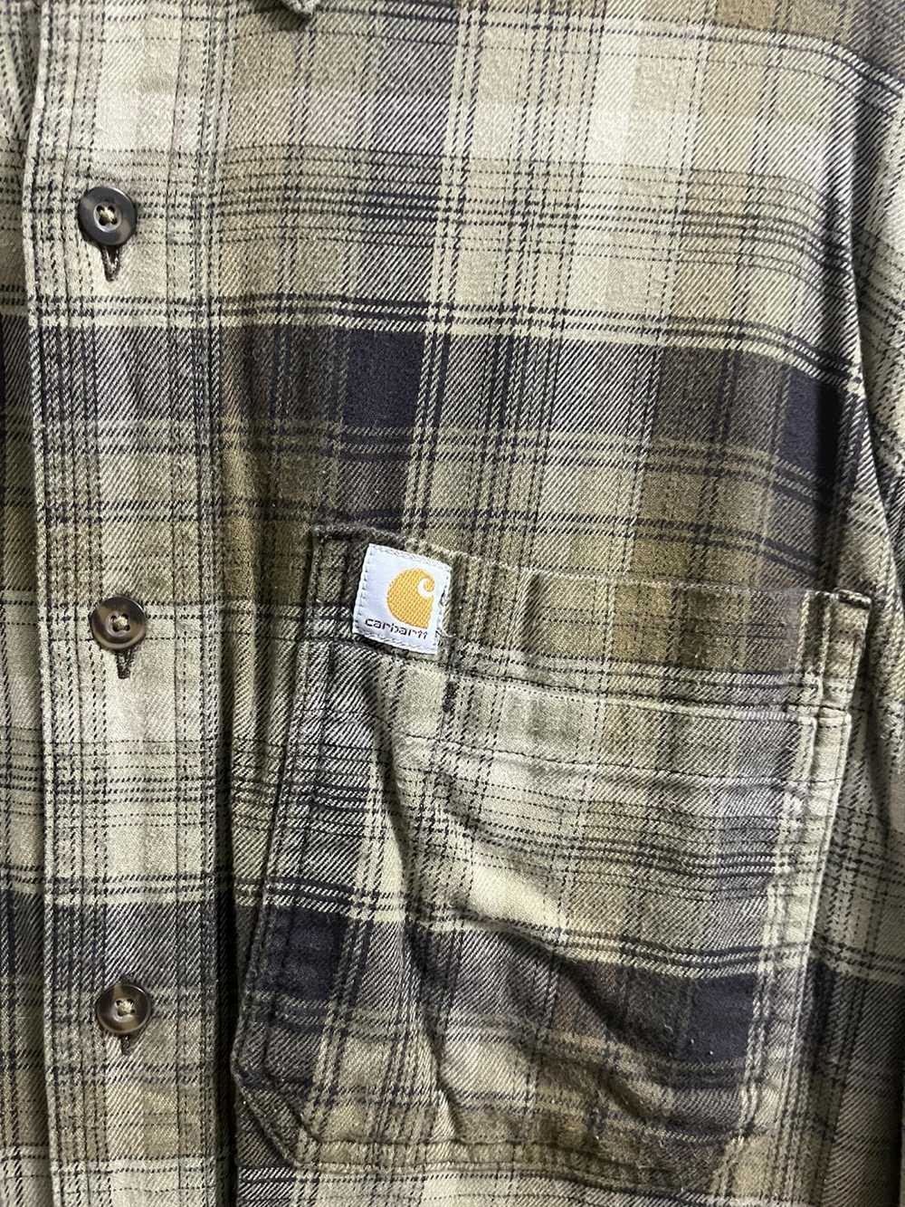 Carhartt × Streetwear × Vintage Carhartt flannel - image 2