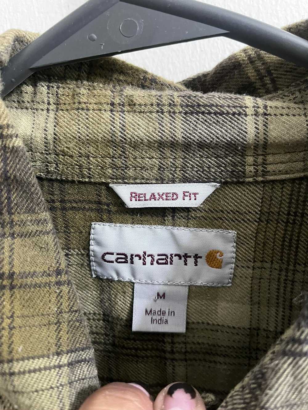 Carhartt × Streetwear × Vintage Carhartt flannel - image 3