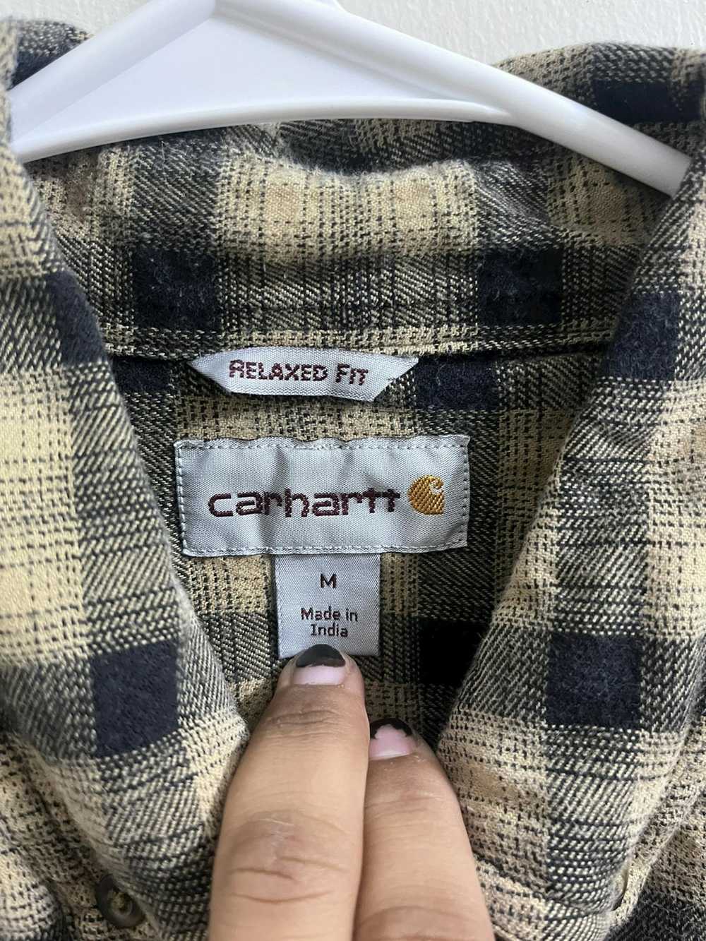 Carhartt × Streetwear × Vintage Carhartt flannel - image 3