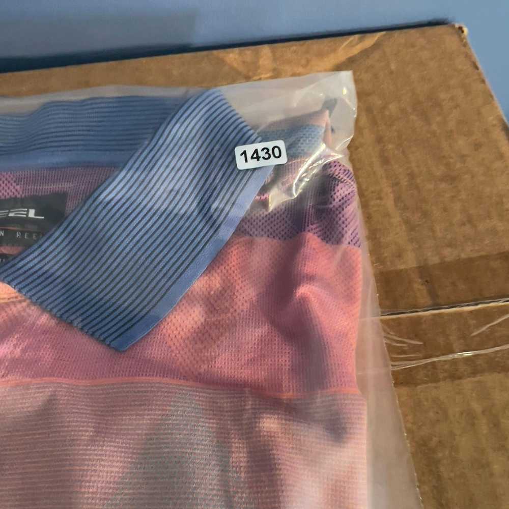 1 Reel Polo Shirt Men's XL 100% Double Mercerized… - image 9