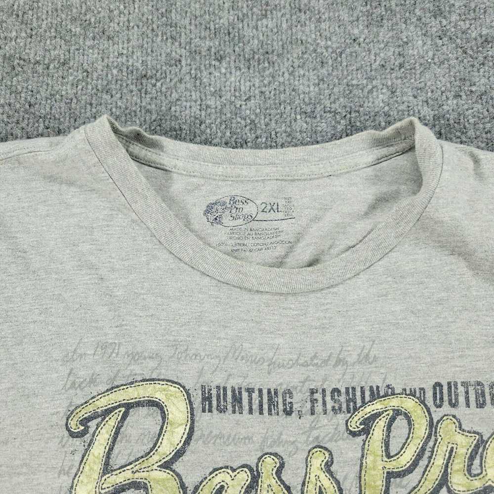 Bass Pro Shops Bass Pro Shops Shirt Men's 2XL Gra… - image 3