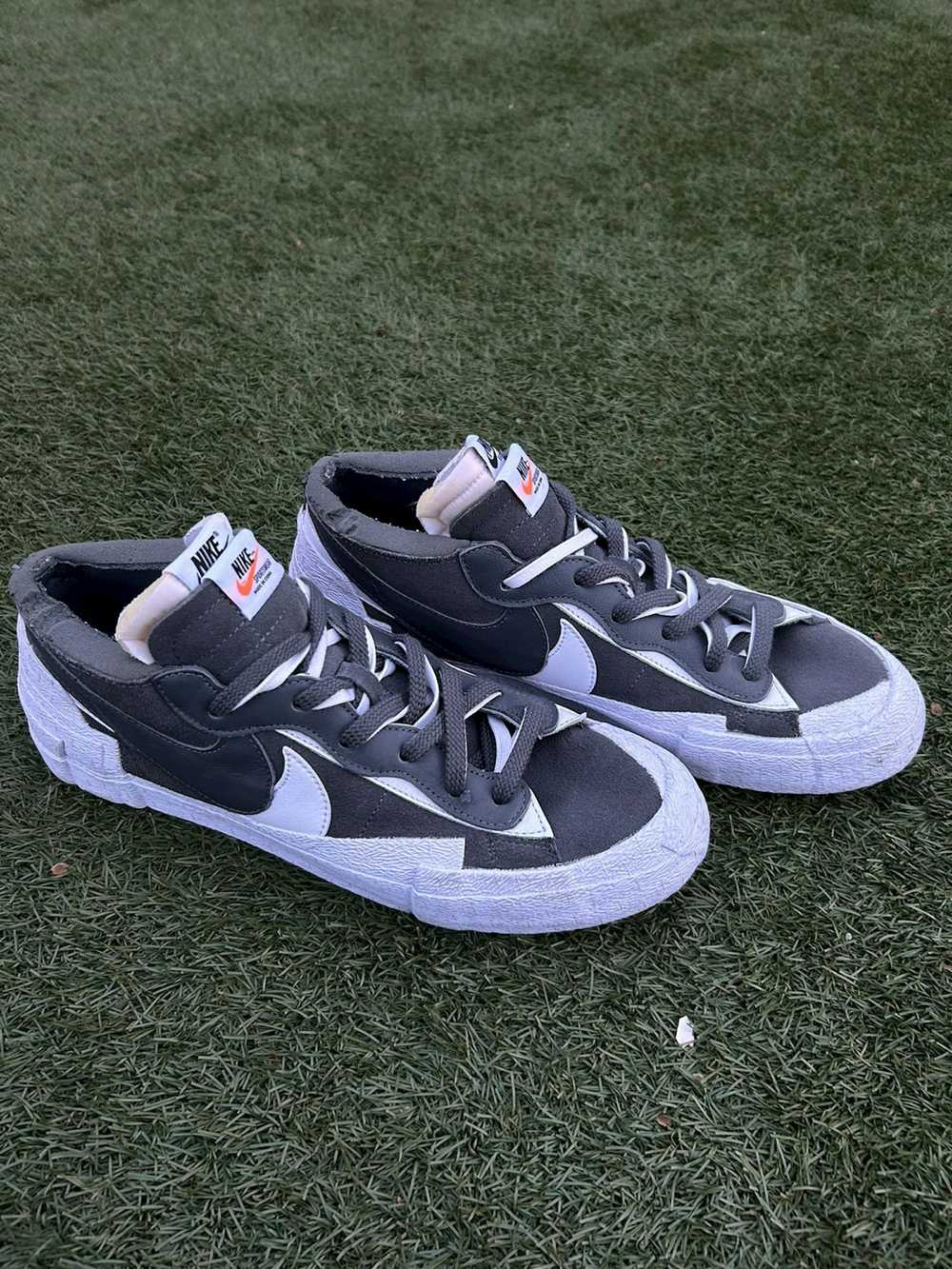 Nike × Sacai Nike Blazer Low X Sacai Iron Grey - image 3