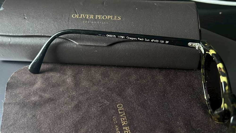 Oliver Peoples Oliver Peoples Gregory Peck Tortoi… - image 4