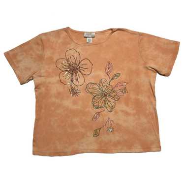Vintage Studio Works Vintage Sequin Floral Shirt T