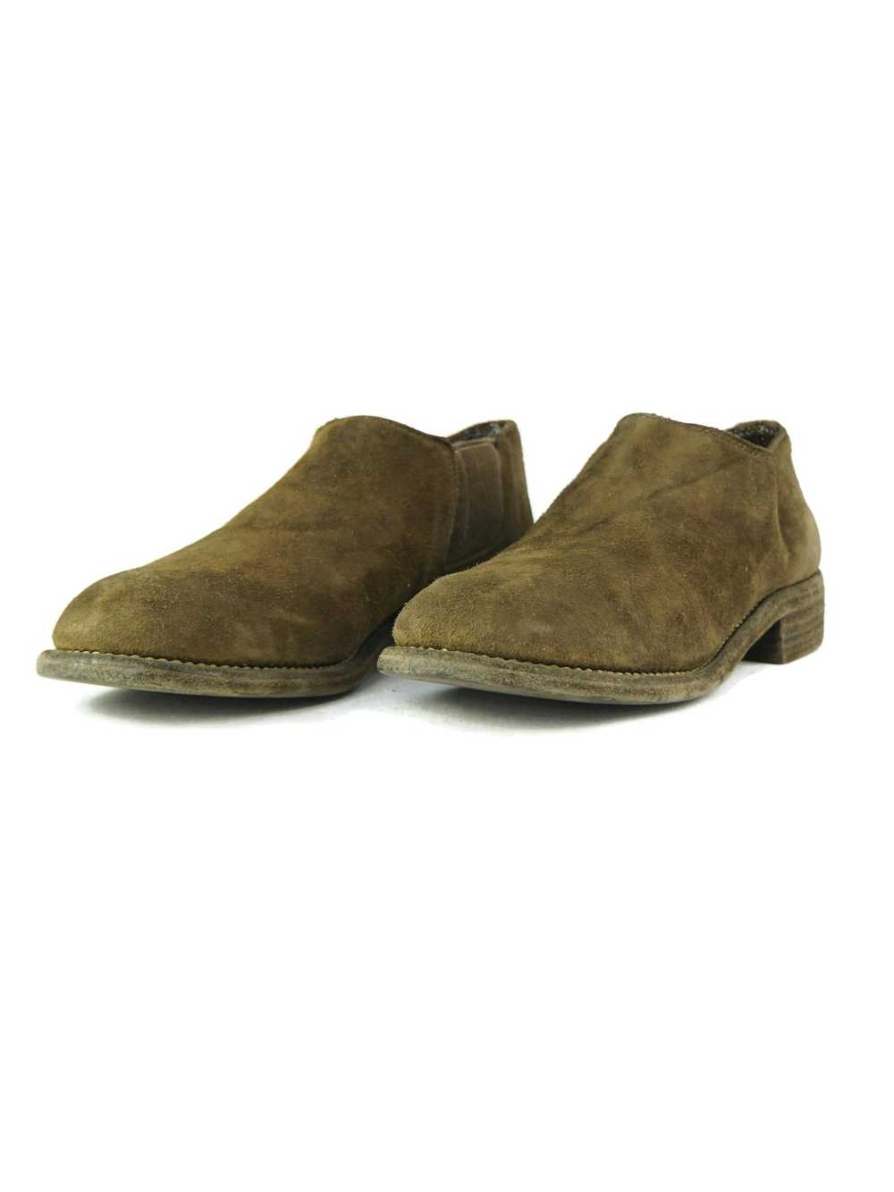 Guidi 109 Brown Reverse Horse Leather - image 1