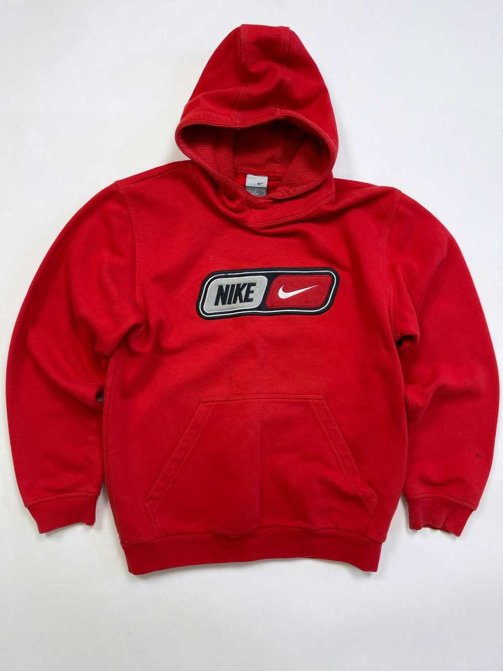 Nike × Streetwear × Vintage Nike vintage Y2K red … - image 1