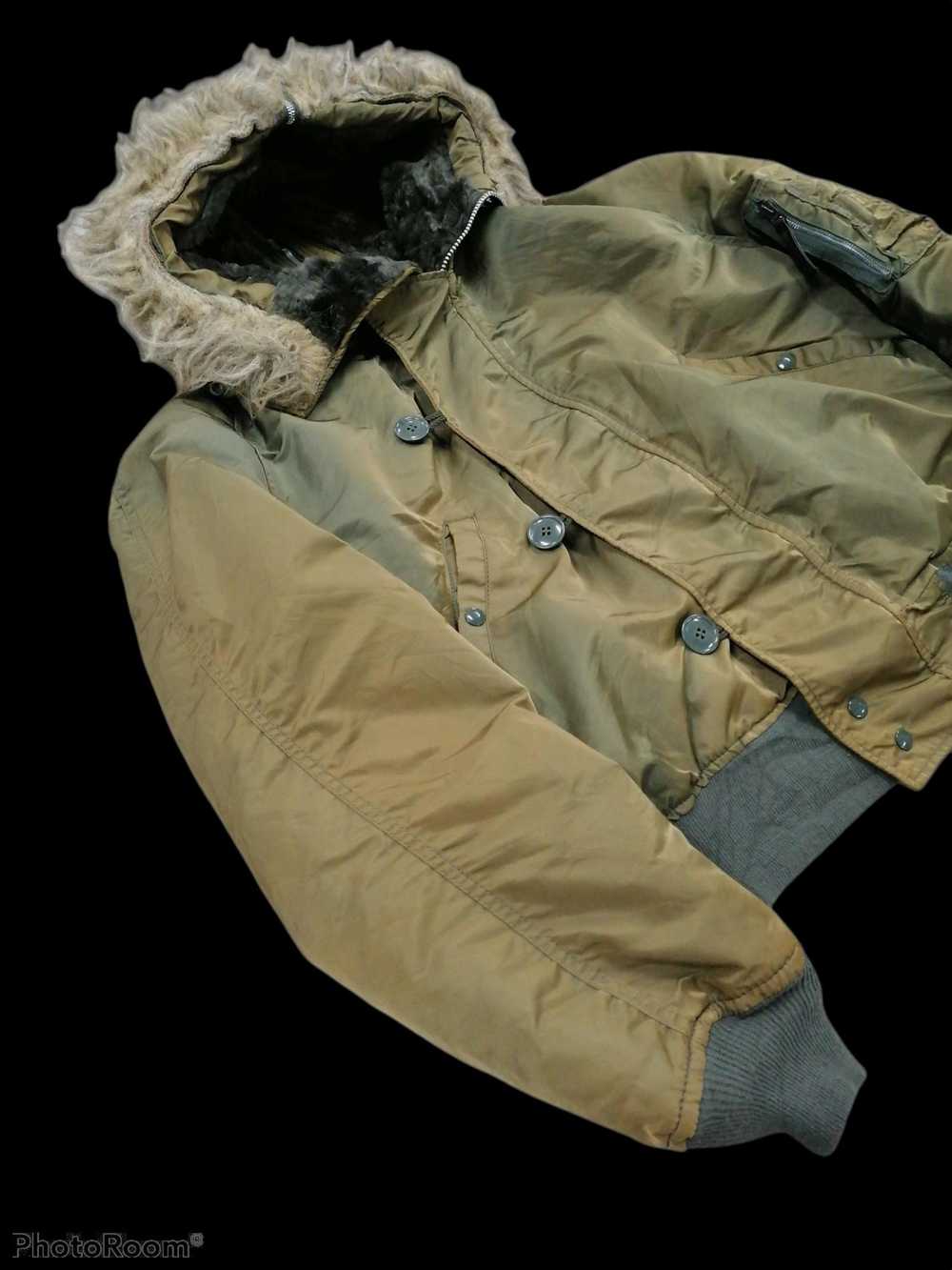 Alpha Industries × Military × Vintage Attached Ho… - image 3