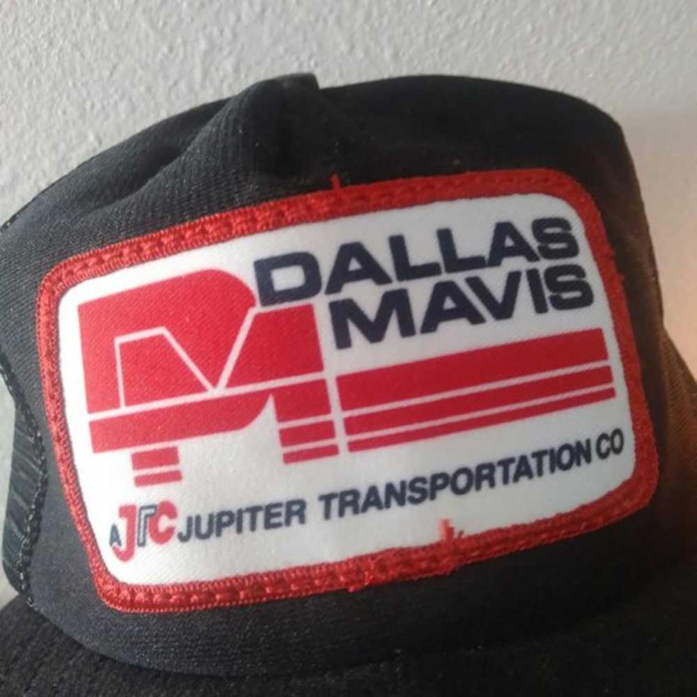 Hat × Trucker Hat × Vintage DS Vintage Dallas Mav… - image 2