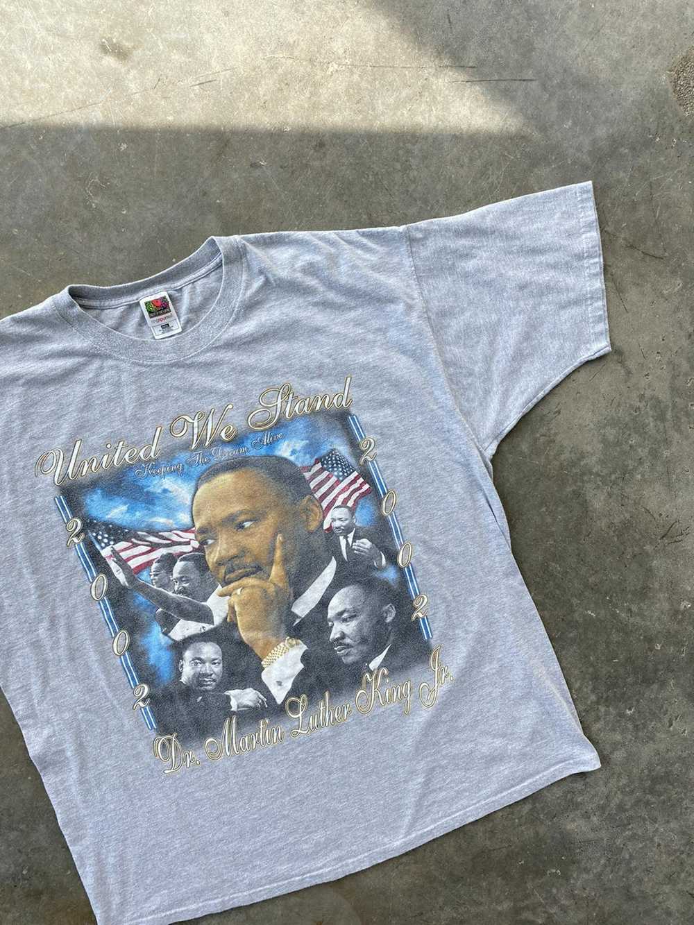 Vintage Vintage Martin Luther King Portrait Tee G… - image 2
