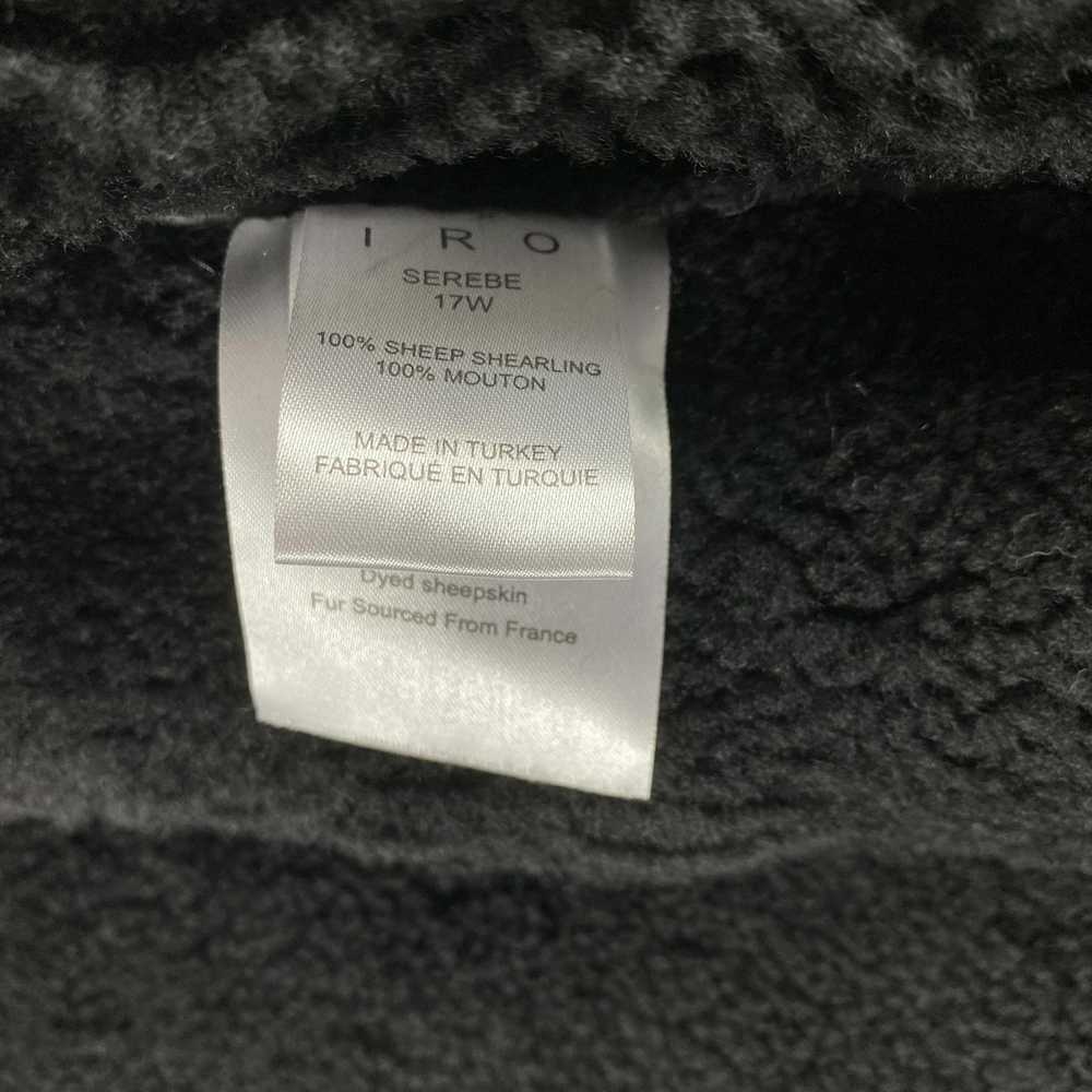 Iro Iro Grey Shearling Jacket - image 5