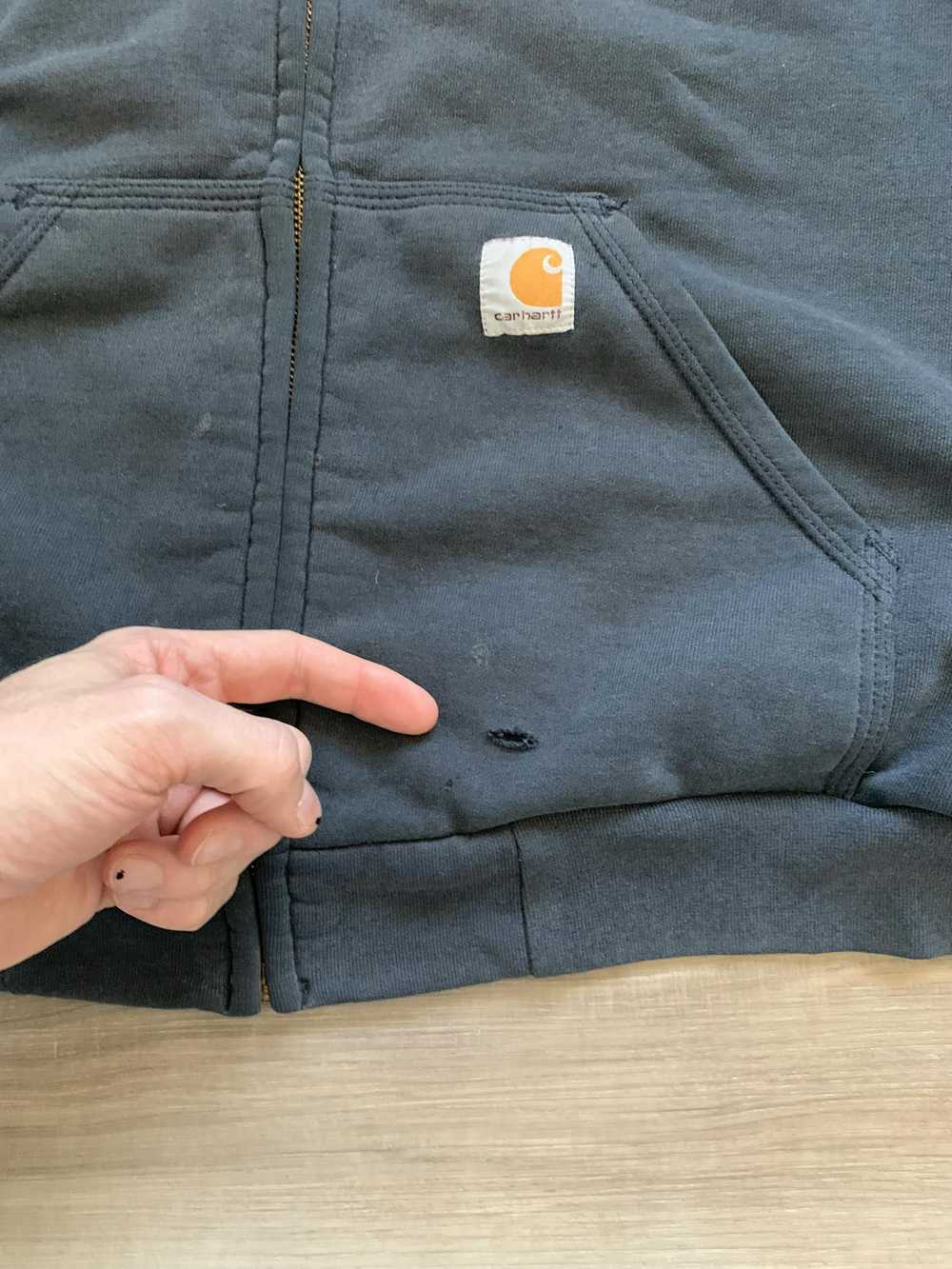 Carhartt × Vintage VTG CARHARTT THERMAL LINED FAD… - image 5