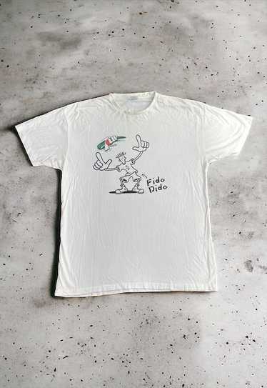 Vintage Fido Dido 7Up Graphic Print Tshirt