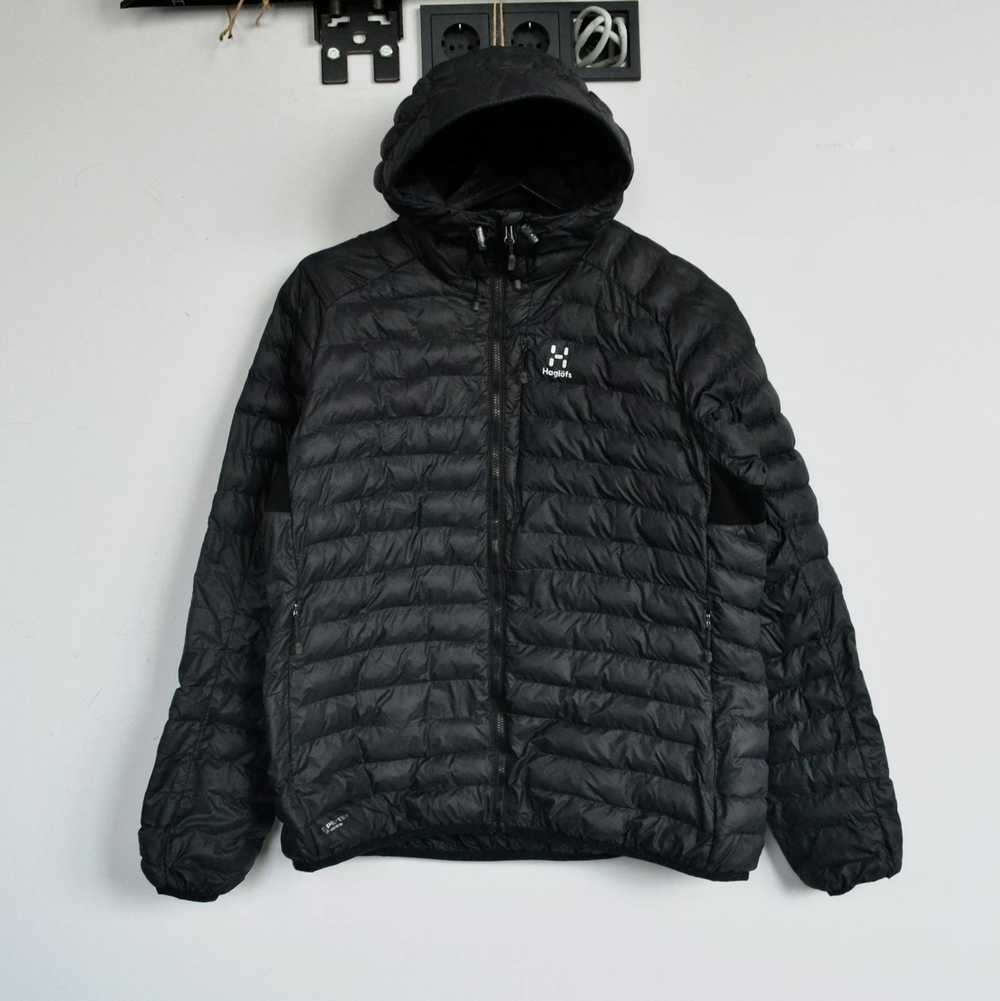 Black × Bomber Jacket × Haglofs Haglofs Jacket Es… - image 2