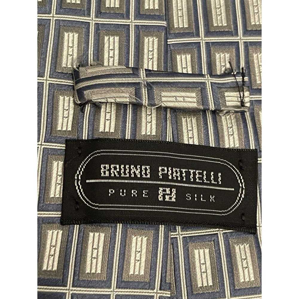 Other Bruno Piattelli 100% Silk Men’s Neck Tie Ma… - image 8