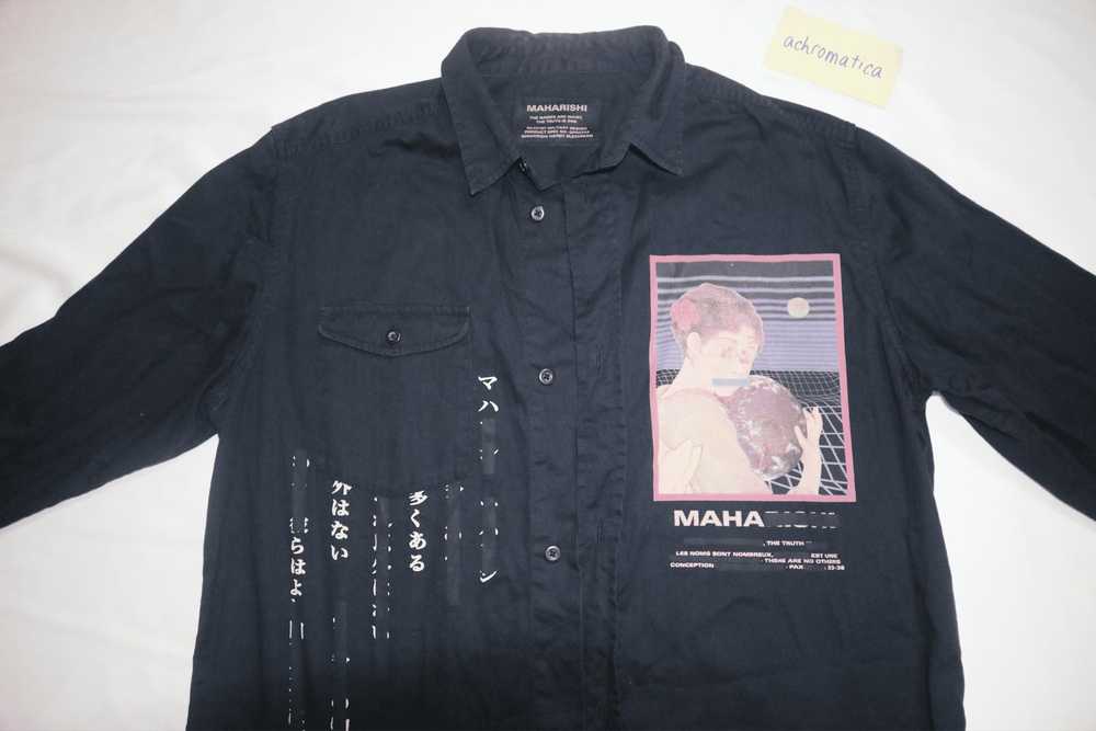 Maharishi MAHARISHI Tron Geisha Mil Shirt In Black - image 3