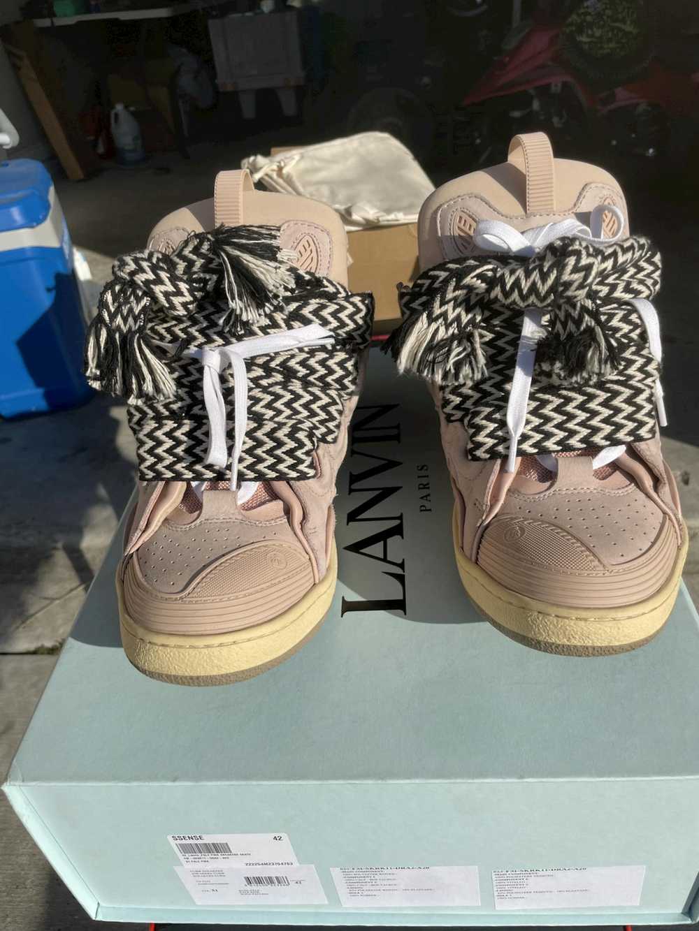 Lanvin Lanvin curb sneakers - image 3