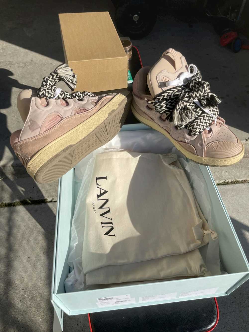 Lanvin Lanvin curb sneakers - image 8