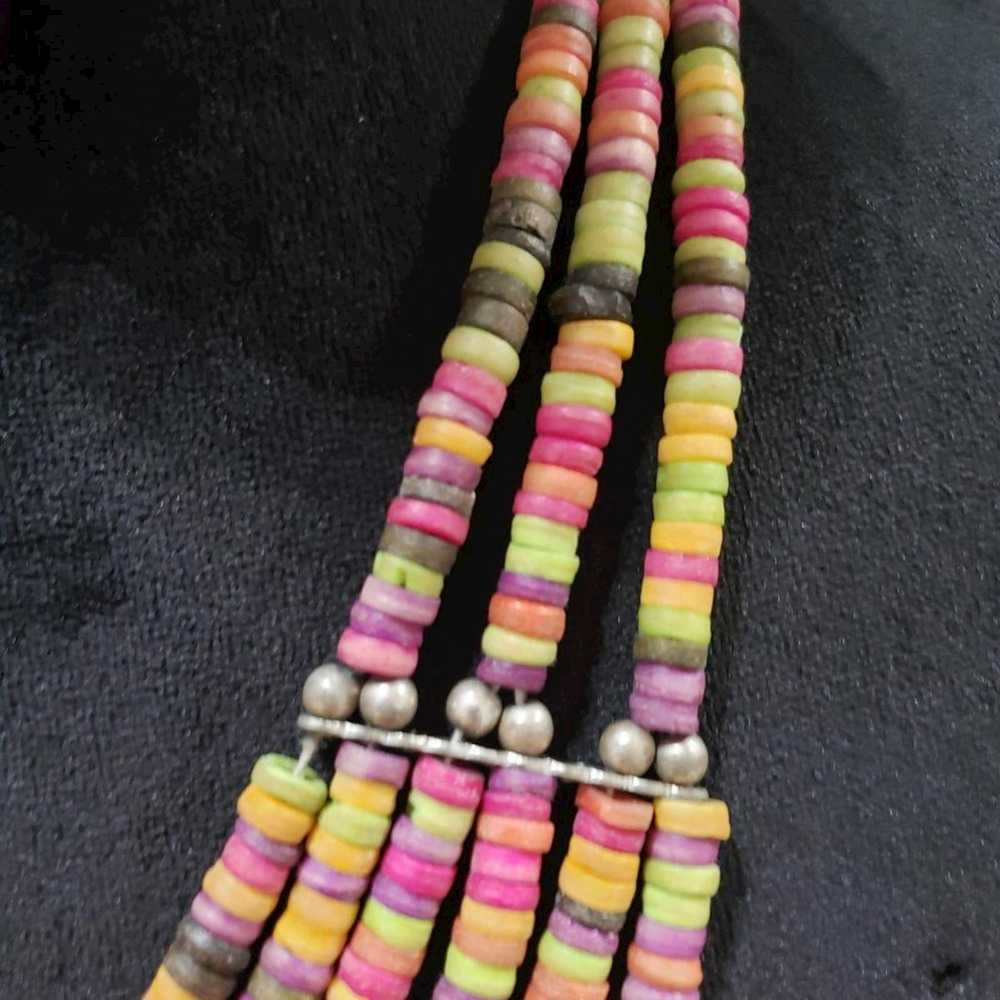 Other Boho Ethnic Style Multistrand Multicolor Be… - image 4