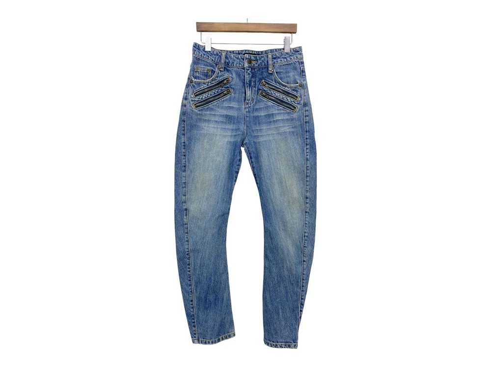 Distressed Denim × Japanese Brand Lucy Jeans Mult… - image 1