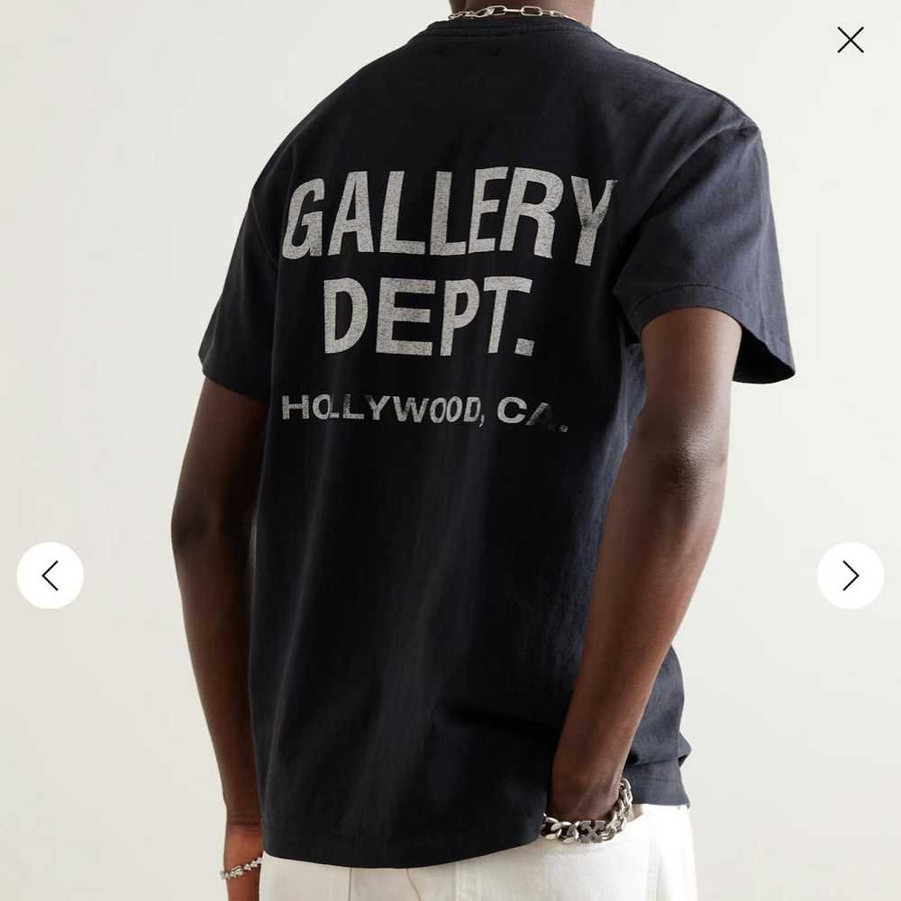 Gallery Dept. GALLERY DEPT. Logo Print Cotton Jer… - image 2