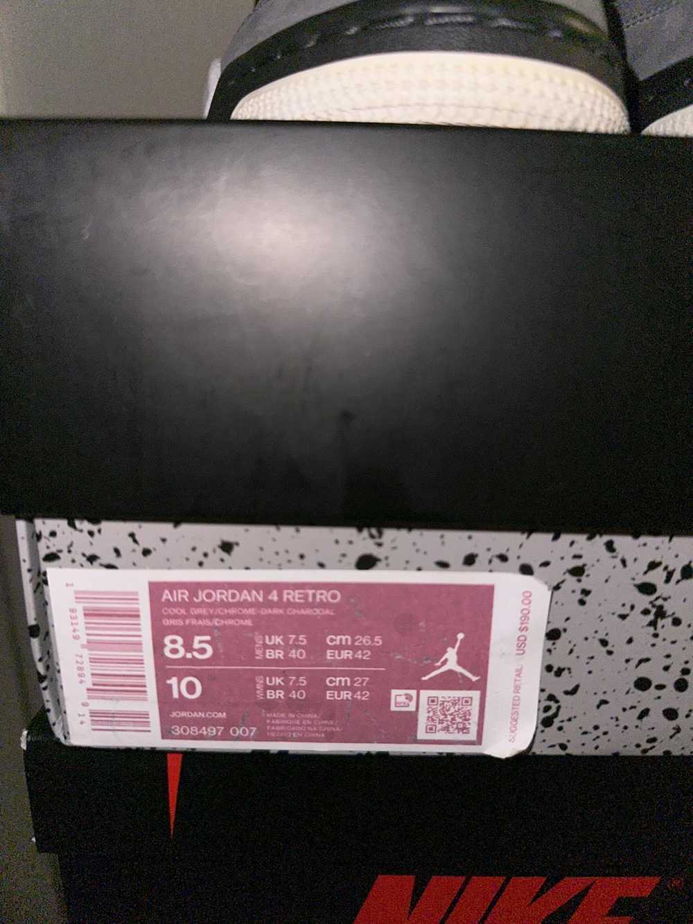 Jordan Brand × Nike Jordan 4 cool greys - image 7