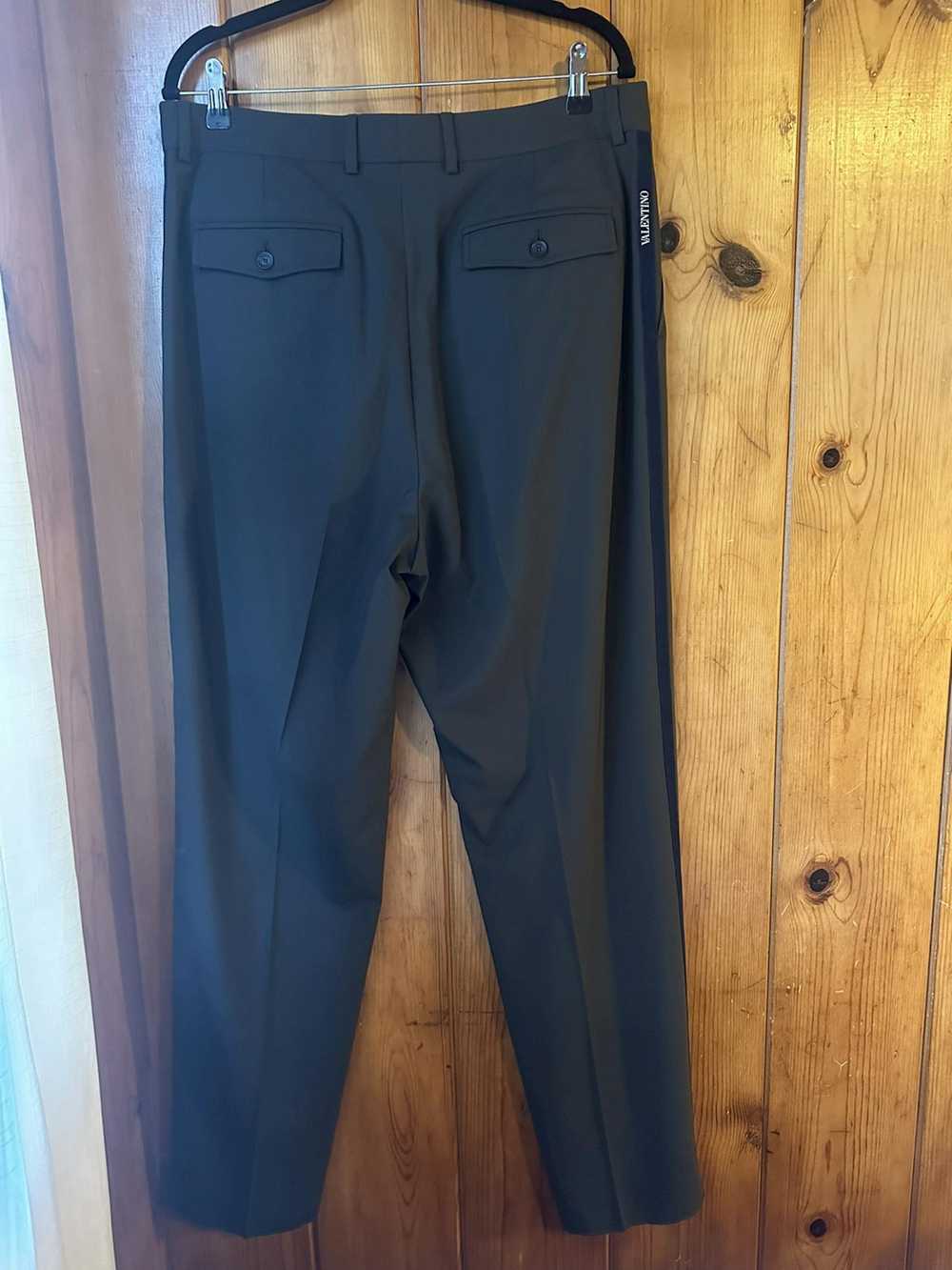 Valentino Valentino Olive Green Trousers with Nav… - image 3