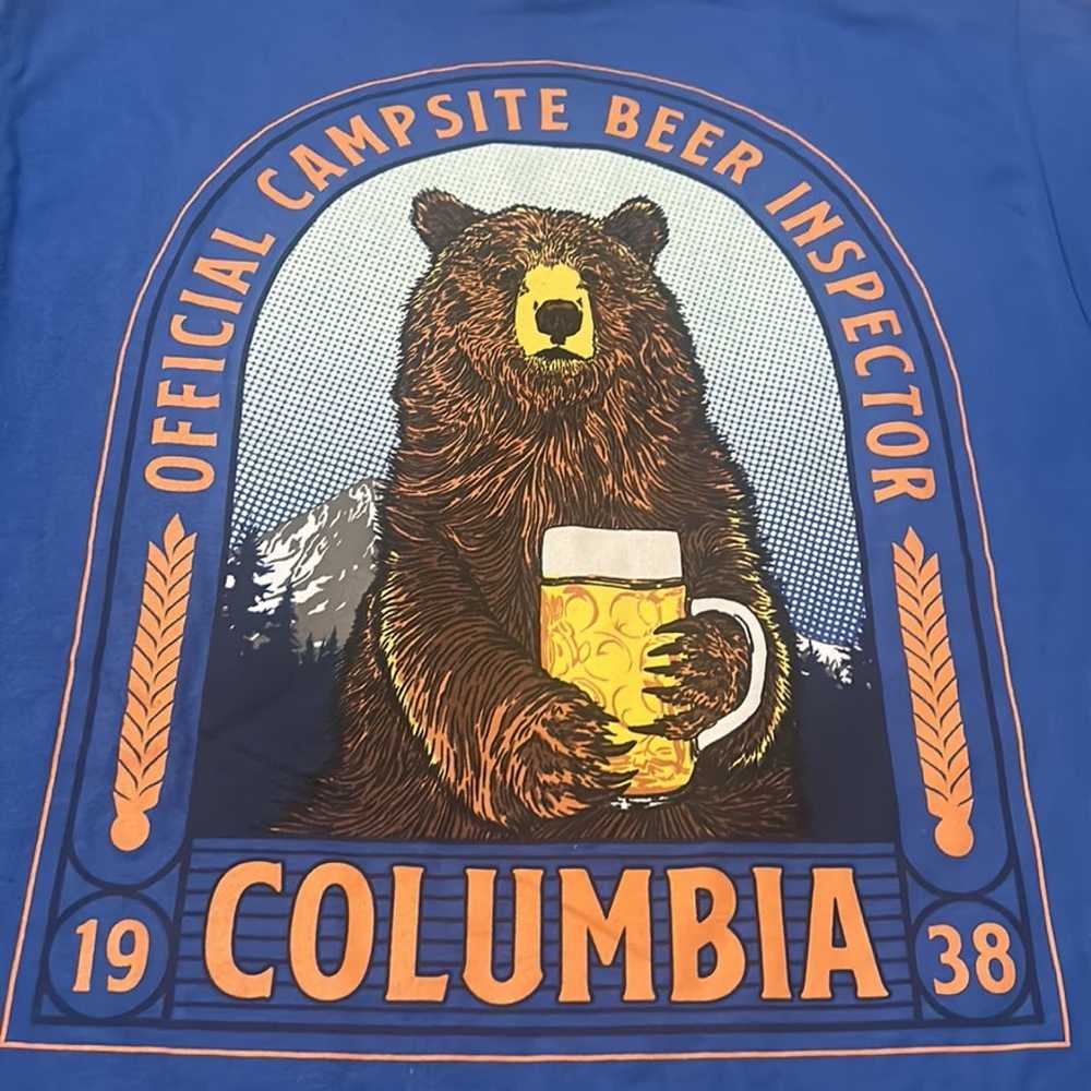 Columbia Men’s Short Sleeve Official Campsite Bee… - image 8