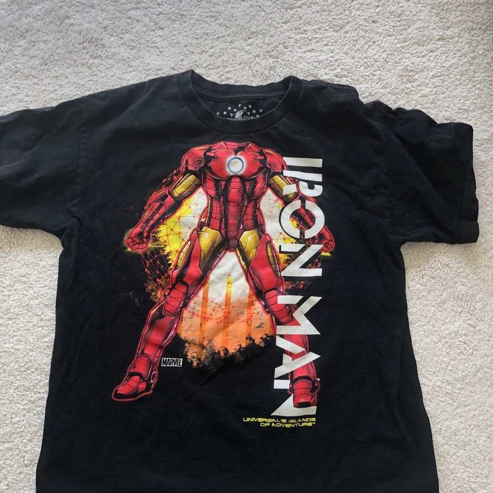 Iron man universal studio black t shirt - image 1