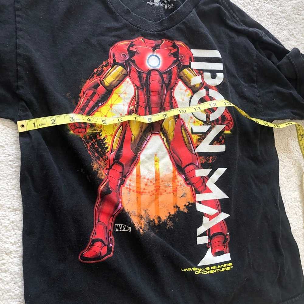 Iron man universal studio black t shirt - image 4