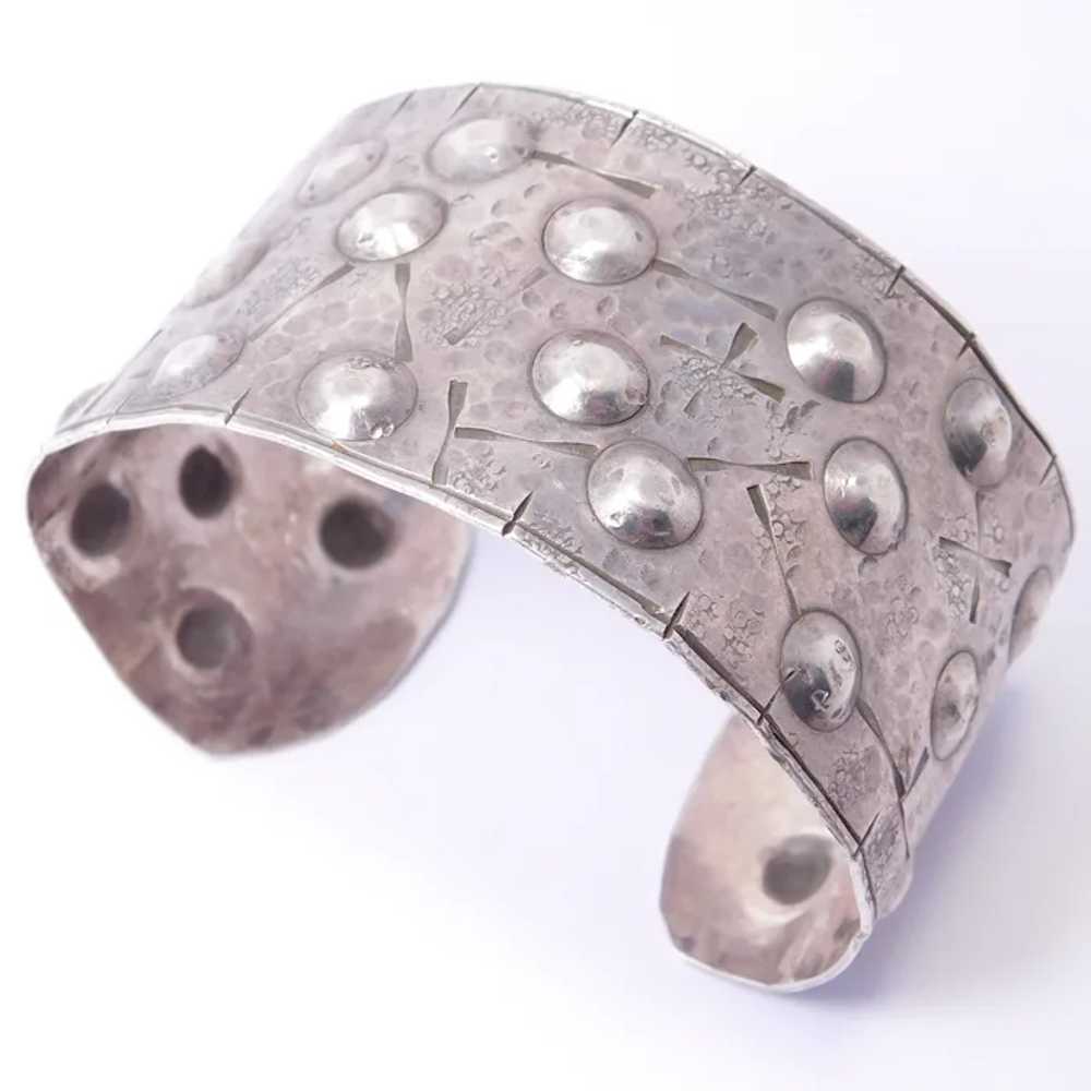 Rare Early Ed Levin Handmade Sterling Silver Cuff… - image 3
